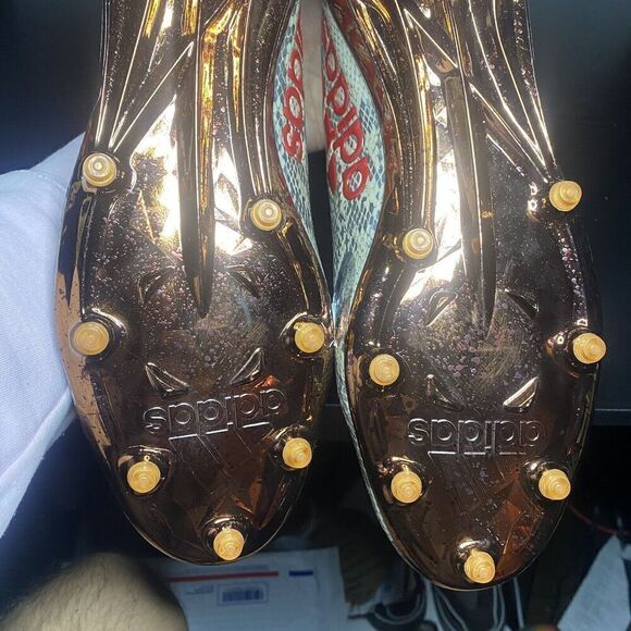 Adidas Adizero 5-Star 6.0 Texas Football Cleats BY3153 Mens Size 15 Snakeskin - Picture 11 of 11